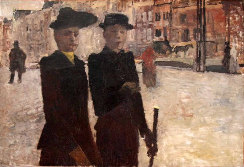 George Hendrik Breitner Women on the Rokin Spain oil painting art
